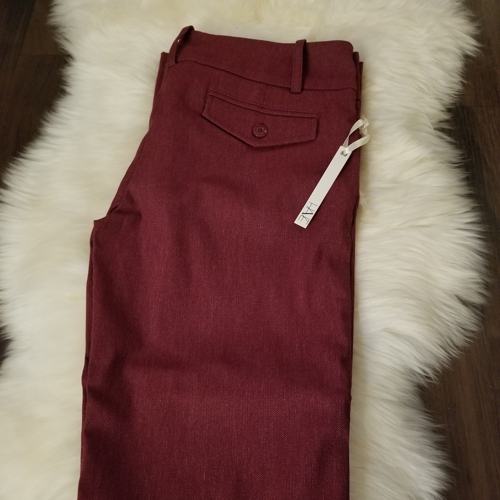 Have Womens Boot Cut Dress Pants NWT | Burgundy